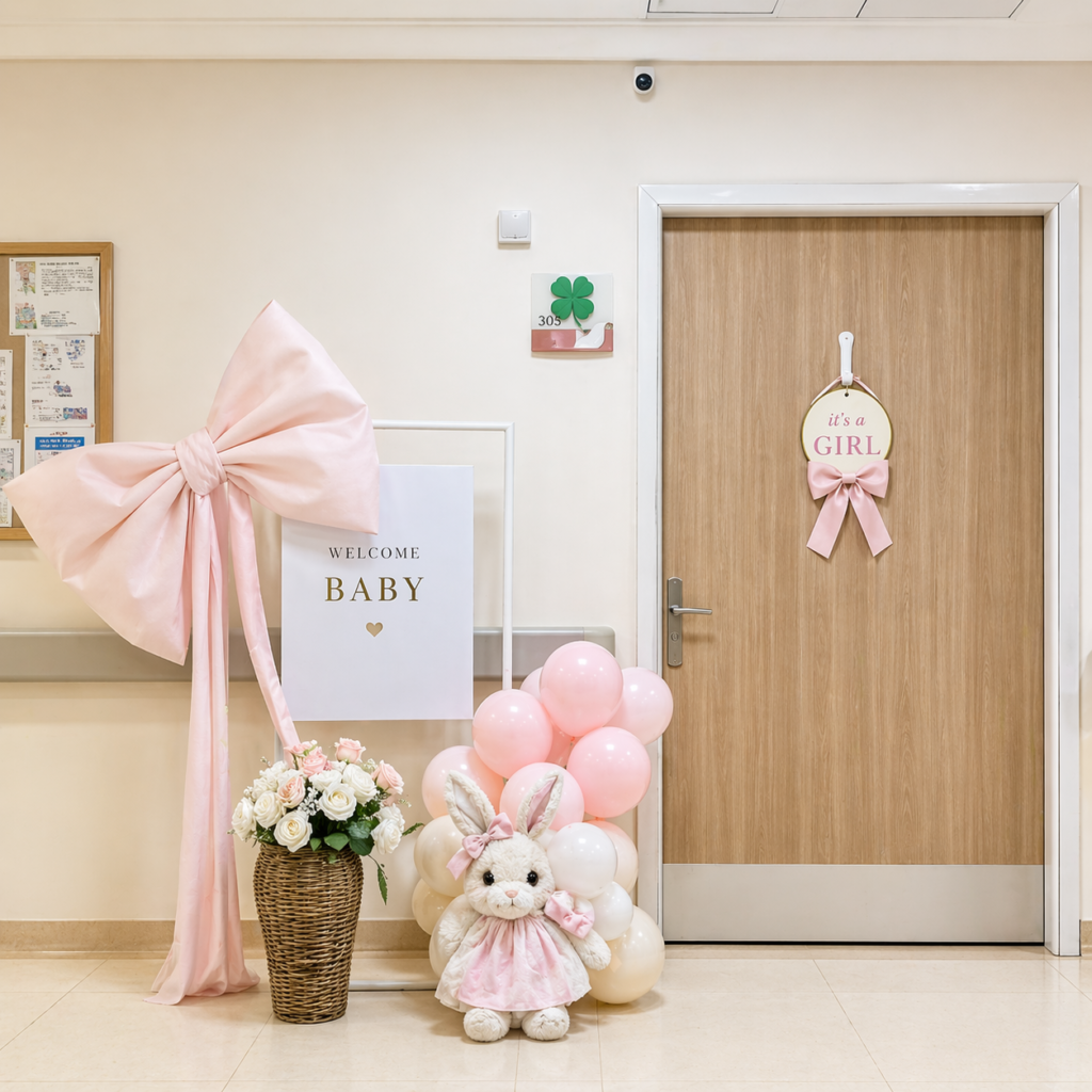 Welcome plaques and custom signage details