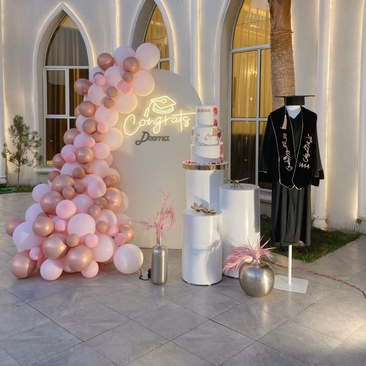 Luxury Graduation Party Setup Dubai